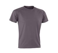 Spiro Men's Impact Aircool T-Shirt in Grey | Size: 2XS Spiro Grey 2XS