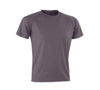 Spiro Men's Impact Aircool T-Shirt in Grey | Size: Medium Spiro Grey M