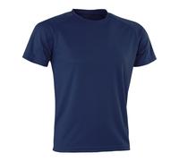 Spiro Men's Impact Aircool T-Shirt in Navy | Size: 2XS Spiro Navy 2XS