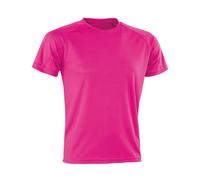Spiro Men's Impact Aircool T-Shirt in Pink | Size: 2XL Spiro Pink 2XL