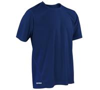 Spiro Mens Quick-Dry Performance T-Shirt Navy M