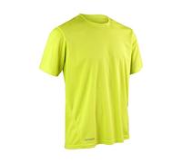 Result Men's T-Shirt Spiro Quick Dry Waterproof Short Sleeve Lime 2X-Large