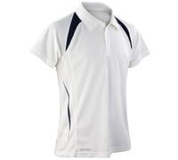 Spiro Men's Team Spirit Polo Shirt in Off-White | Size: 4XL Spiro Off-White 4XL
