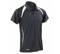 Spiro Mens Team Spirit Short Sleeve Polo Shirt