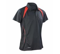 Spiro Mens Team Spirit Short Sleeve Polo Shirt
