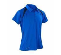 Spiro Mens Team Spirit Short Sleeve Polo Shirt