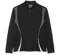 Spiro Men's Trial Training Tops - Black/Grey/White, X-Large
