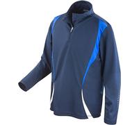 Spiro Men's Trial Training Tops - Navy/Royal/White, Large