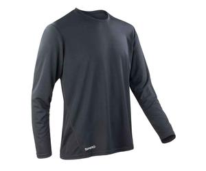 Spiro Performance Long Sleeve Crew Neck Tee T-Shirt