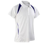 Spiro Polo Shirt Lightweight Top Quick Drying Breathable Team Spirit Sports