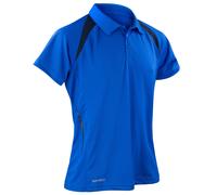 Spiro Polo Shirt Lightweight Top Quick Drying Breathable Team Spirit Sports