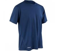 Spiro S253M Mens Quick Dry Short Sleeveleeve T-Shirt Navy Blue Size: L L