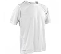 Spiro S253M Mens Quick Dry Short Sleeveleeve T-Shirt White Size: XL Co XL