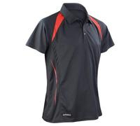 Spiro Team Spirit Polo Performance Lightweight Breathable Sport Shirt