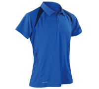 Spiro team spirit polo - Mens, Cool-Dry® performance fabric, Dropped hem