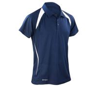 Spiro Team Spirit Polo Performance Lightweight Breathable Sport Shirt