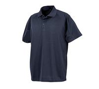 Spiro Unisex Adults Impact Performance Aircool Polo Shirt (XXL) (Navy)