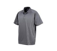 Spiro Unisex Adults Impact Performance Aircool Polo Shirt (3XL) (Grey)