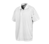 Spiro Unisex Impact Performance Aircool Polo Shirt, White, 5XL, Quick Dry Fabric