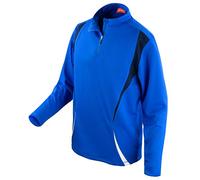 Spiro Unisex Trial Training Top Royal Blue/Navy/White L