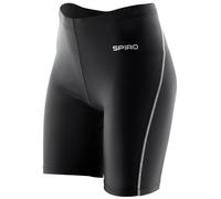 Spiro Women's Bodyfit Base Layer Shorts in Black | Size: Medium/Large Spiro Black M/L