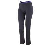 Spiro Women's Fitness Trousers Comfort Fit Straight Leg Quick Dry Activewear