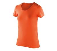 Spiro Women's Impact Softex T-Shirt in Tangerine | Size: Large Spiro Tangerine L