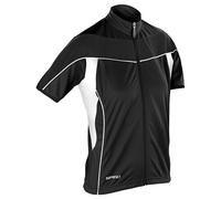 Spiro Women's Bikewear Cycling Jersey in Black | Size: 8 Spiro Black 8