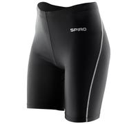 Spiro Womens/Ladies Bodyfit Base Layer Shorts / N/A N/A PC6752
