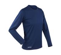 Performance Long-Sleeved T-Shirt Spiro Navy 16