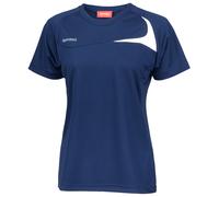 Spiro Womens/Ladies Sports Dash Performance Training T-Shirt (M) (Navy/White)