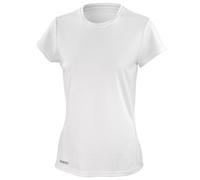 Spiro Womens/Ladies Sports Quick-Dry Short Sleeve Performance T-Shirt (M) (White)