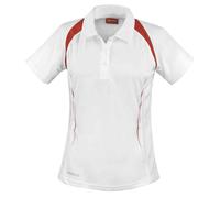 Team Spirit Polo Shirt Spiro White 12