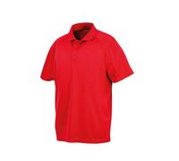 Spiro Women's Performance Aircool Polo Shirt in Red | Size: 2XL Spiro Red 2XL