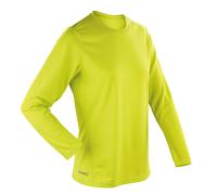 Spiro Women's Quick-Dry Long Sleeve T-Shirt S254F - Ladies Running Casual Tee
