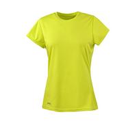 Spiro Women's Quick Dry Super Soft Short Sleeve T-Shirt - Lime, Large
