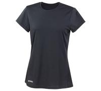 Spiro Women's Quick Dry T-Shirt in Black | Size: 10 Spiro Black 10