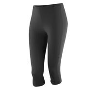 Spiro Women's Softex Capri in Black | Size: 16 Spiro Black 16