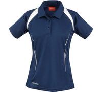Spiro Women's Performance Sport Polo Breathable Quick Dry Lightweight