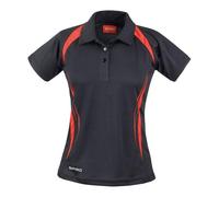 Spiro Women's Performance Sport Polo Breathable Quick Dry Lightweight
