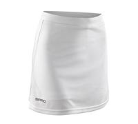 Spiro Women's Windproof Skirt, White, Medium