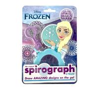 Spirograph Cyclex Clip Elsa - Disney - The Easy Way to Make Countless Amazing Designs - Rotating Stencil Wheel - Travel Ages 5+