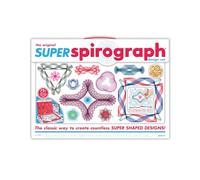 Spirograph Super Set with 56 Classic Spiro Parts, Pens, Paper and Putty | Create Endless Spiral Designs, Arts and Crafts, Drawing Activity, For Ages 8 and up