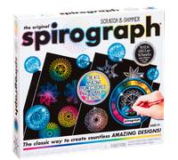 Spirograph The Original Scratch & Shimmer Drawing Set - 28 pieces