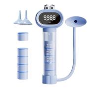 Spirometer Lung Exerciser | Respiratory Workout Equipment - Natural Deep Breathing Lung Trainer | for Teens Boys Kids Youth Classroom Home Outdoor School Running Fitness Sports