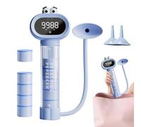 Spirometer Lung Trainer - 8.86 x 2.36 x 1.38 Inch Large Portable Kids Lung Dumbbell Trainer | Teens, Youth, Classroom, Home, Outdoor, School, Fitness, S