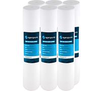 SpiroPure SP-DD-5005-20BB 20x4.5 BB 5 Micron Spun Melt-Blown Polypropylene Water Filter Cartridge SDC-45-2005 DGD-5005-20 155358-43 (Case of 6)