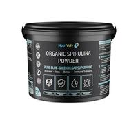 Spirulina Powder 5kg | Bulk Pack | Pure & Natural Blue-Green Algae Superfood | Plant-Based Protein Source | Antioxidant Rich, Immune Support, Detox & Cleanse, Energy & Vitality Boost | by NutriVolv