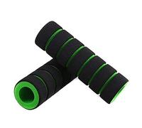 SpirWoRchlan 1 Pair MTB Bicycle Bike Non-Slip Soft Foam Handlebar Grip Cycling Riding Handle Covers Birthday Chirstmas Thanksgiving Valentine's Day Gifts (Green)