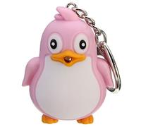 SpirWoRchlan Cute Animal Penguin LED Light with Sound Key Chain Key Ring Torch Xmas Gift Husband Girlfriend Boyfriend Present Valentine's Day/Mother's Day/Father's Day/Thanksgiving Day/Birthday Gifts